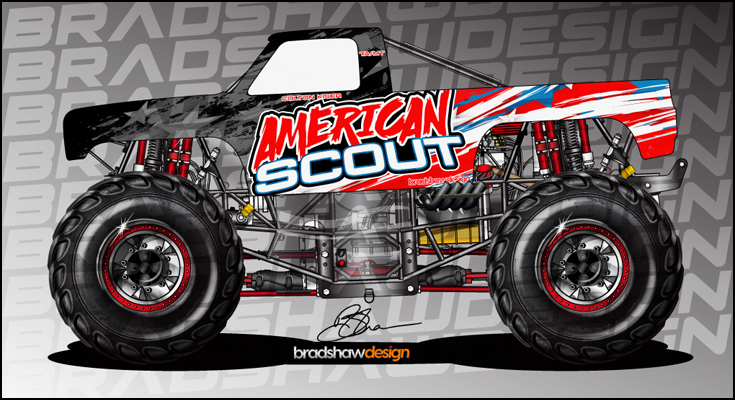 American Scout Mini Monster Truck