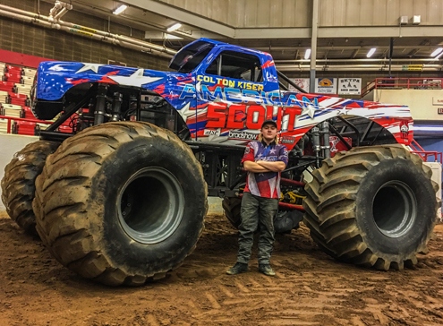 American Scout Monster Truck